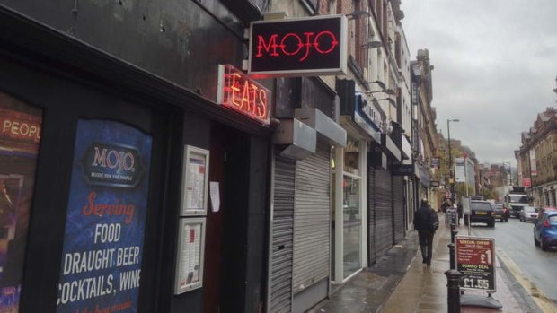 The venue: The Mojo nightclub in Bridge Street, Manchester, where the scuffle took place.