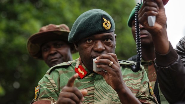 Zimbabwean Army General Moyo.