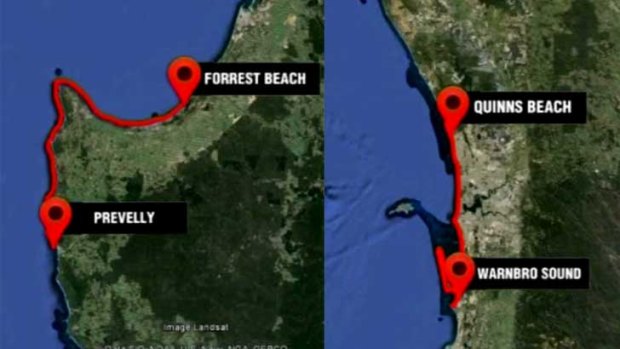 Two shark kill zones will stretch from Quinns Beach to Warnbro, and Geographe to Margaret River.