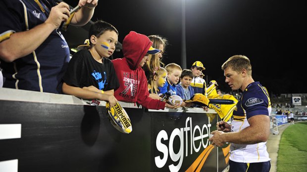 Brumbies fans should come out in force to cheer on the team.