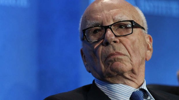Rupert Murdoch could have been crowing about the results, but he kept mum.
