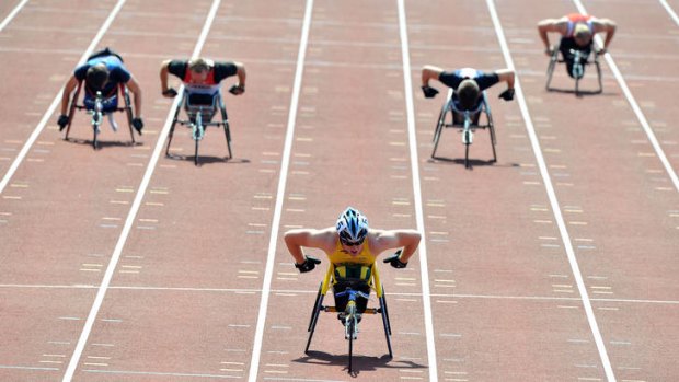 Wheelchairs undergo all sorts of radical makeovers to get them to competition level.