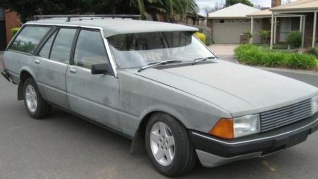 Police believe this is a car similar to the one Mr Foggin may be travelling in.