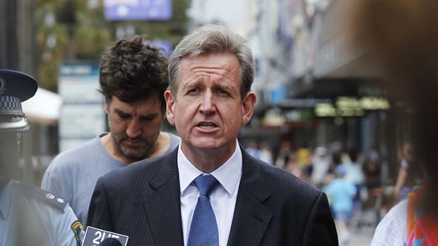 NSW Premier Barry O'Farrell: due to unveil legislation to cancel the licences without compensation.