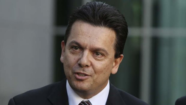 Senator Nick Xenophon wants tougher laws to deter ticket scalpers.