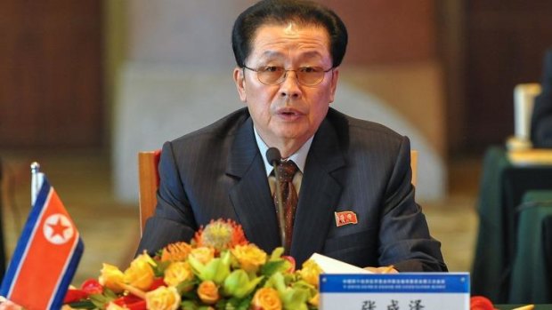 Jang Song Thaek, North Korea's vice chairman of the powerful National Defence Commission, attends the third meeting on developing the economic zones in North Korea, in Beijing in 2012.