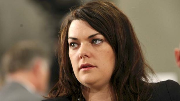 Tipped off: Sarah Hanson-Young.