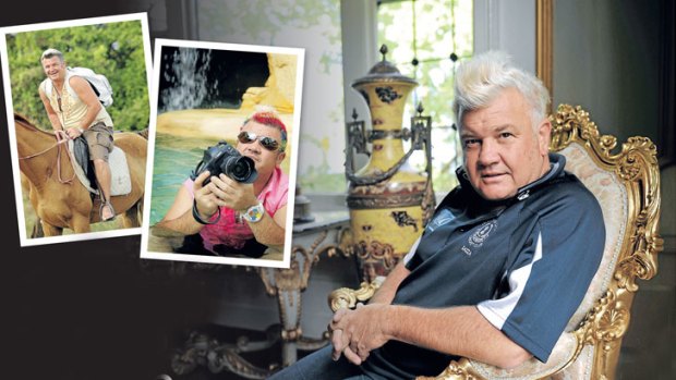 The many faces of former photographer Darryn Lyons.