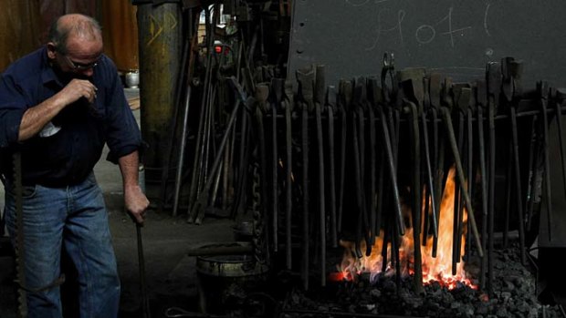 Keeping alive a wrought art: Artists and blacksmiths want a plan to preserve two blacksmithing bays to include working displays.