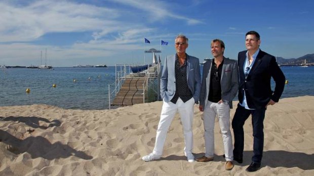 Spandau Ballet's Martin Kemp, Steve Norman and Tony Hadley promote the documentary <i>Soul Boys Of The Western World</i> in Cannes, May 2014.
