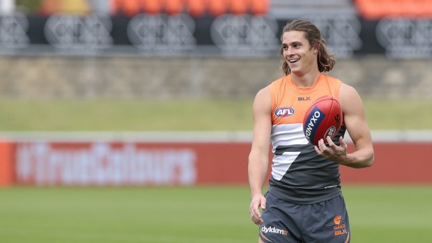 Greater Western Sydney Giants player Jack Steele is happy to be back in the team.