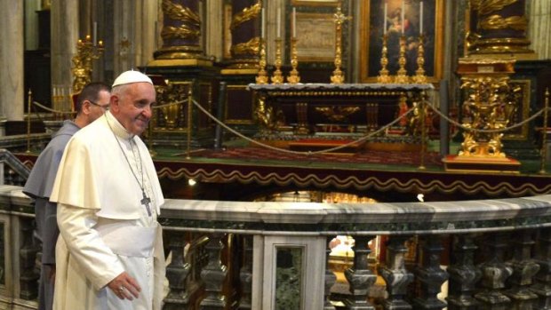 Pope Francis said resigning the papacy was a possibility "even if it does not appeal to some theologians".