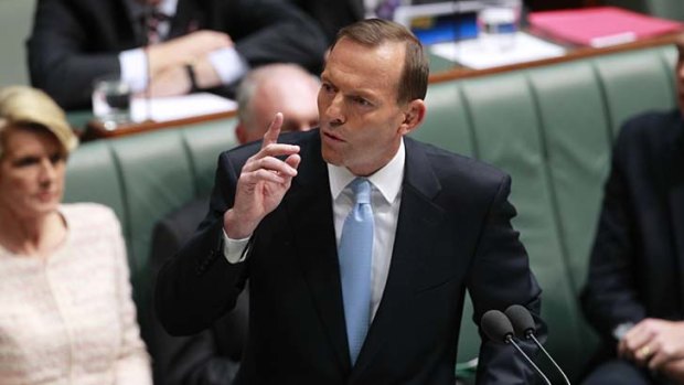 Outspoken ... Tony Abbott