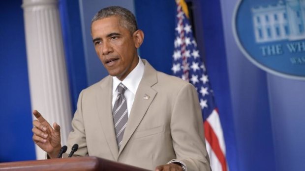 US President Barack Obama: Media getting a little ahead of where we're at on Islamic State.