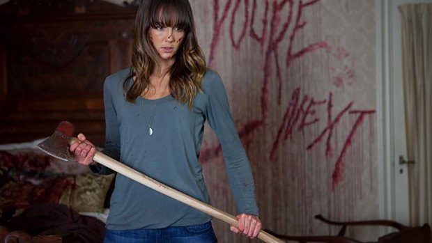 Feisty: Sharni Vinson plays a victim with a difference.