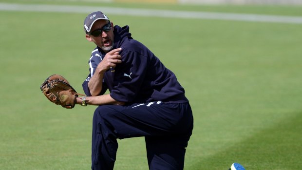 Approached: Yorkshire coach Jason Gillespie.