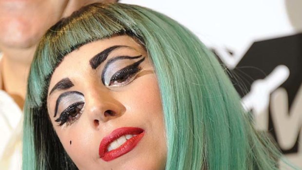 Lady Gaga-san ... the entertainer is encouraging tourists to return to Japan.