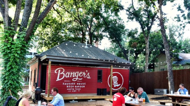 Bangers Beer Garden has 101 beers on tap.