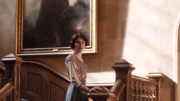 Michelle Dockery in <em>Downton Abbey</em>.