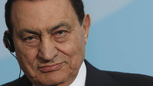 Hosni Mubarak in 2008.