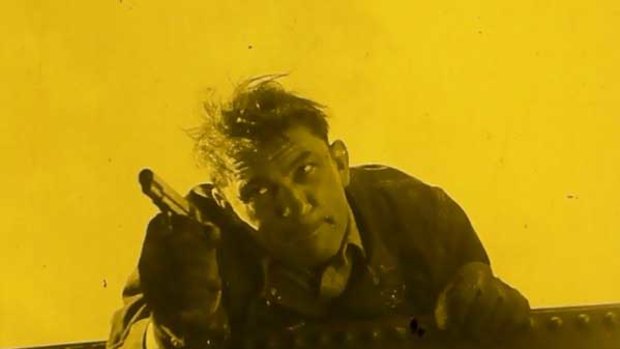 Victor McLaglen in the trailer for John Ford's 1929 film Strong Boy.