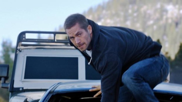 The late Paul Walker in <i>Furious 7</i>.