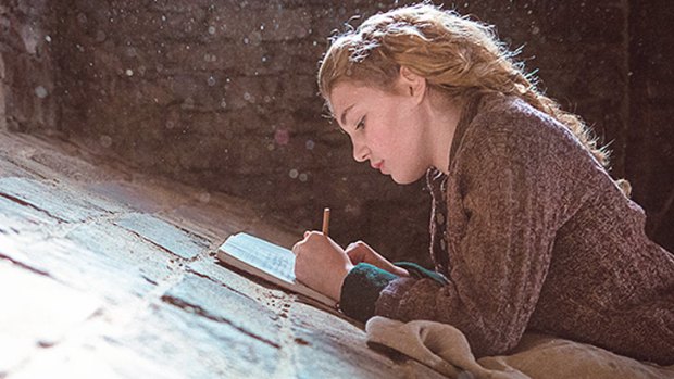 Sophie Nélisse stars as Liesel Meminger in <i>The Book Thief</i>.