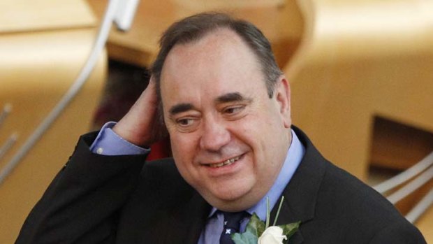 Yes Scotland ... Alex Salmond.