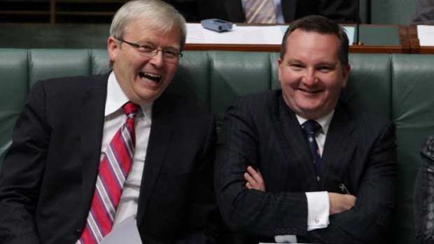 "We have the Malaysia arrangement ready to go" ... Chris Bowen, right.
