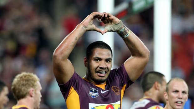 The man with a big heart ... and a world away from the brutality of rugby league.