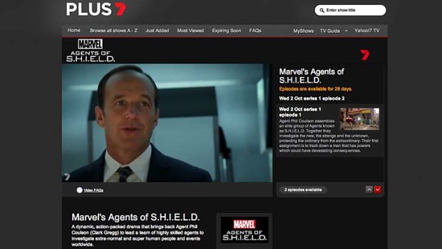 <em>Agents of S.H.I.E.L.D.</em> on Plus7.