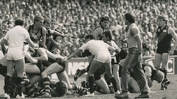 Are football rivalries as big from the inside?