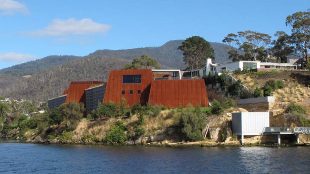 Weird but wonderful: The Museum of Old and New Art may be Tasmania's most treasured possession.