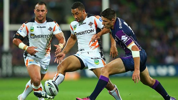 Best foot forward: Benji Marshall has been named to start for the Tigers.
