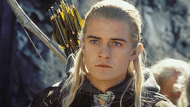 He's back ... Orlando Bloom as Legolas in one of the Lord of the Rings films.