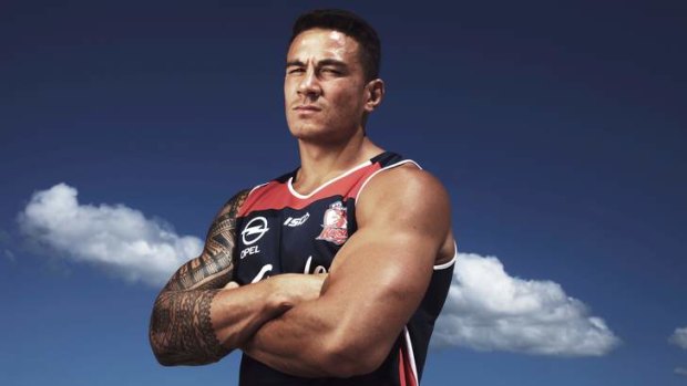 Statuesque: Sonny Bill Williams .