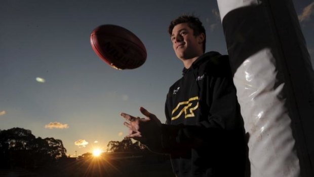 Canberra's Jack Steele: the Giants have their eyes on him.