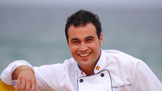 Chef Miguel Maestre.