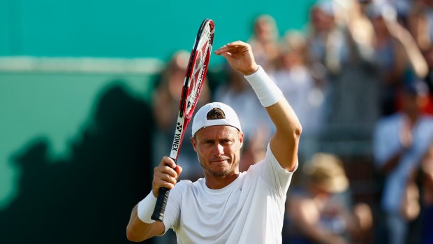 Lleyton Hewitt is expected to choose grass for his Davis Cup captaincy debut.