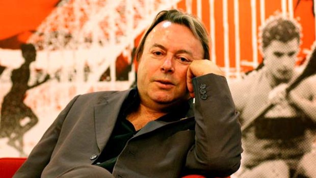 Christopher Hitchens.