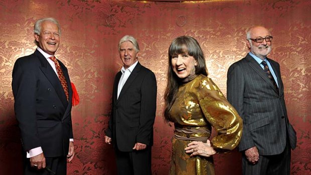 Times, they are a-changin' ... Keith Potger (left), Bruce Woodley, Judith Durham and Athol Guy.