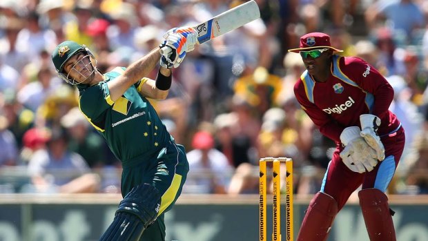 Reverse sweeps, 'tennis smash' drives, backfoot cover drives off half-volleys... there was't much from the T20 repetoire that Glenn Maxwell didn't air during his entertaining 51 not out.