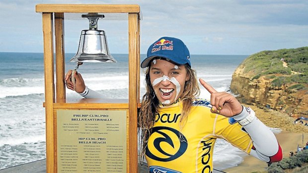 Ring my bell: Sally Fitzgibbons.