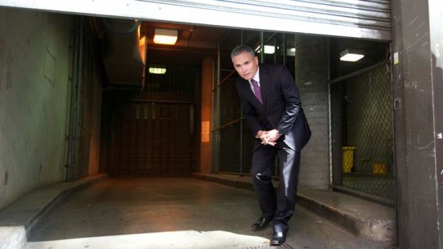 Used union funds to pay for sex: Former MP Craig Thomson at Melbourne Magistrates Court.
