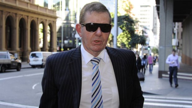 Peter Slipper arrives to the Federal Court in Sydney on Thursday, October 4, 2012.