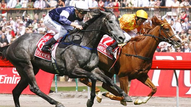 Efficient wins the 2007 Cup.