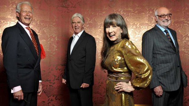 The Seekers...  Keith Potger, Bruce Woodley, Judith Durham and Athol Guy.