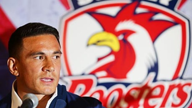 Major drawcard ... Sydney Roosters new signing Sonny Bill Williams.