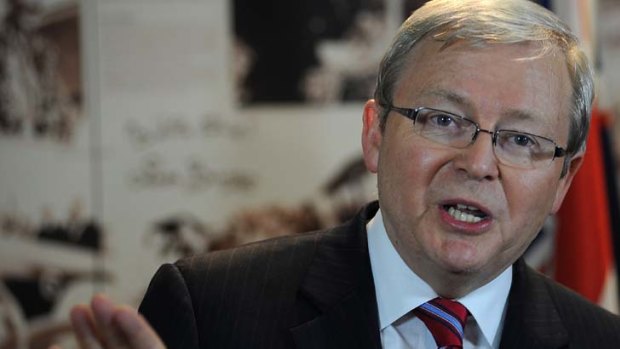 Kevin Rudd's colleagues have been more negative in their assessment than talkback callers, research shows.