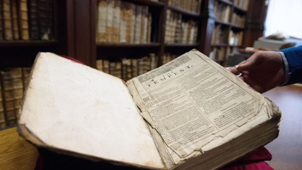 Authenticated: The Shakespeare First Folio recently discovered was printed in 1623.